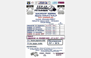 Qualif. Hivernal Douaisis Pétanque