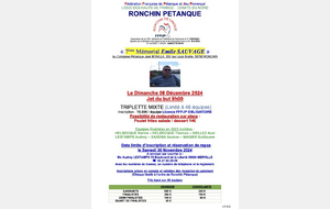 Memorial Emile Sauvage RONCHIN