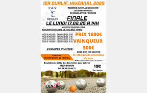 Qualif. Hivernal à Denain