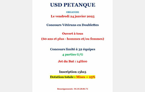 Concours 60ans et Plus - US Dunkerque