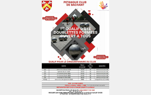 Finales Doublette à Bachant 