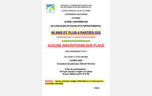 Concours de plus de 60 ans en Doublette Houplines