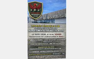 Concours Doublette Mixte à Sin Le Noble