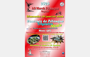 Concours Triplette Mixte à Marck