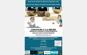 Concours à la mêlée Intersociétaires Vétérans