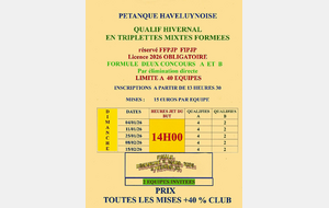 Qualif. hivernal à Haveluy
