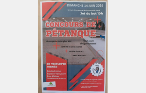 Concours Triplettes à Coudekerque