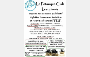 Qualif. estival à Lesquin