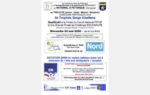 Le National à pétanque "Chti jeunes"