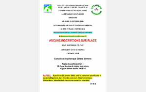 Concours +60 à Houplines